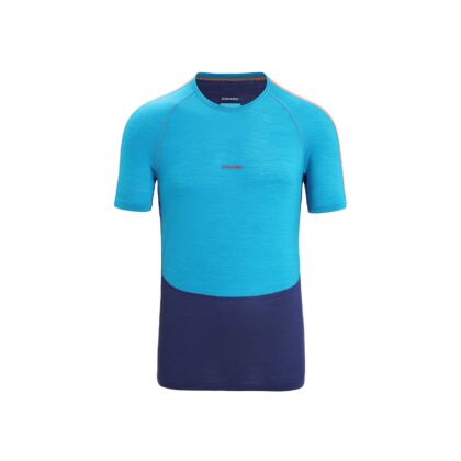 Tricou M 125 ZoneKnit SS Crewe GEO BLUE/ROYAL NAVY