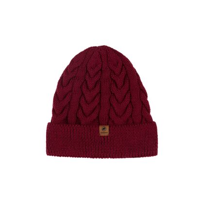 Caciula Valbella Beanie One Size Blood Red