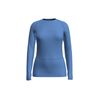 Bluza Femei Icebreaker Merino Zoneknit 200 LS Crewe Baja/Brilliant