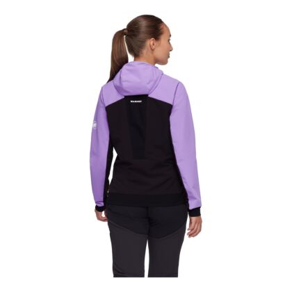 Maaaay  Jacheta Femei Mammut Aenergy So Hybrid Hooded Lavandin-Black