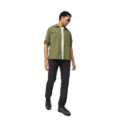 Camasa Barbati Mammut Highland Longsleeve Shirt Khaki_-_himalaya.ro_-_main