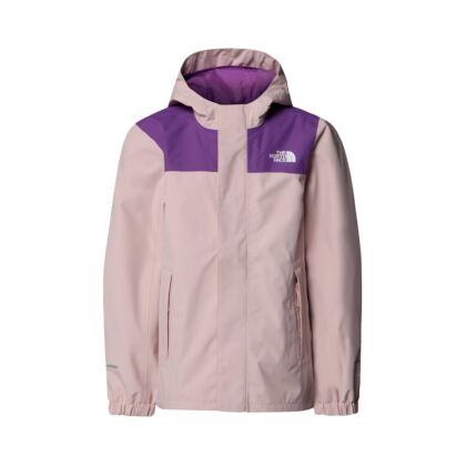 Jacheta Fete The North Face Kid Antora Rain Jacket Pink Moss