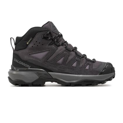 Ghete Femei Salomon X Ultra 360 Ltr Mid GTX Shark-Nine Iron-Cloud Gray
