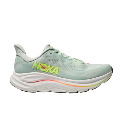 Pantofi Alergare Femei Hoka Clifton 10 Sea Glass-Neon Flame