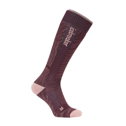 Sosete Schi Femei W Mer Ski Medium Otc Mountain Contour Java-Blush-Summit