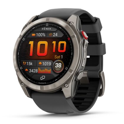 Ceas Garmin Fenix 8 Pro 51MM Amoled Sapphire Titanium