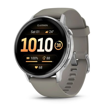 Ceas Garmin Venu 4 45MM Black Silver-Gray