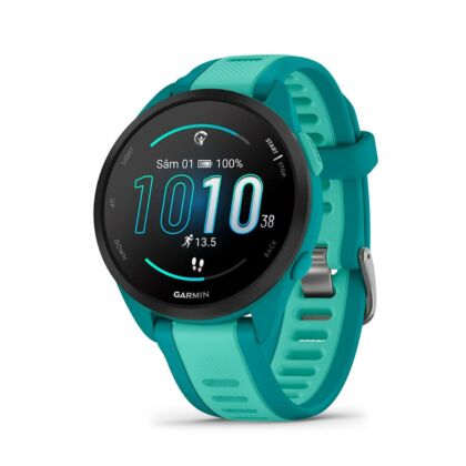 Ceas Garmin Forerunner 165 Music Turquoise/Aqua