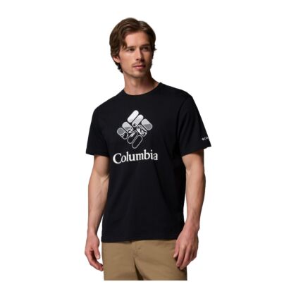Tricou Barbati Columbia CSC Seasonal Graphic Logo Black