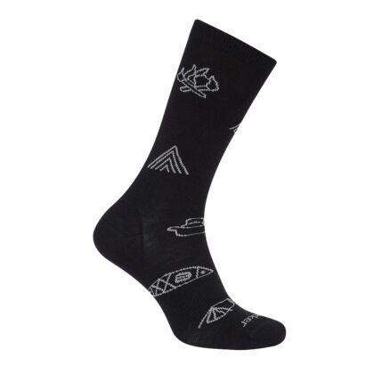 Sosete Barbati M Mer Lifestyle-Ultralight Crew Camp Ess Black-Alloy