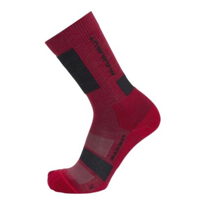 Sosete Drumetie Mammut Socks Mountaineering Lightweight Merino Crew Red