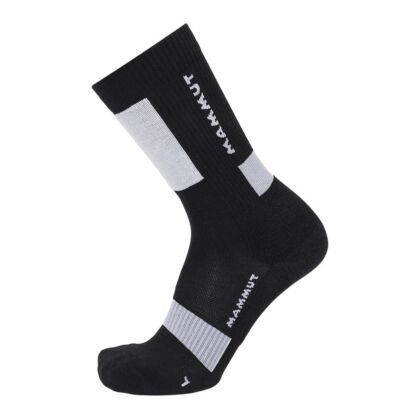Sosete Drumetie Mammut Socks Mountaineering Lightweight Merino Crew Black-White_-_himalaya.ro_-_main