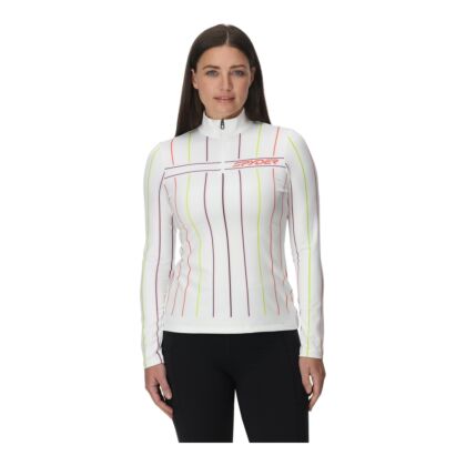 Bluza Femei Spyder Vivid 1/2 Zip Stripe