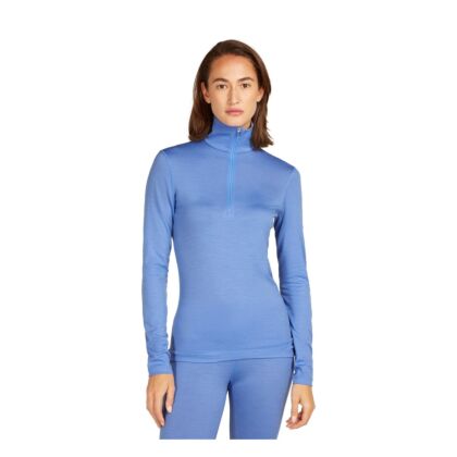 Bluza Femei Icebreaker Merino 200 Oasis Ls Half Zip Baja 
