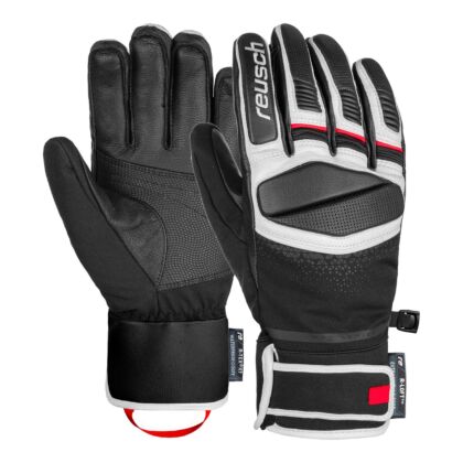 Manusi Schi Barbati Reusch Mastery Black-White-Fire Red