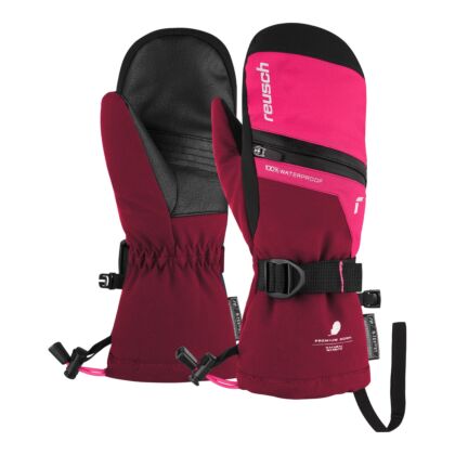 Manusi Schi Copii Lando R-Tex Xt Junior Mitten Cerise-Pink Glo