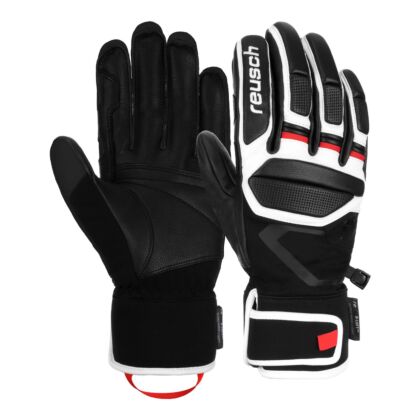Manusi Schi Barbati Reusch Pro Rc Black-White-Fire Red