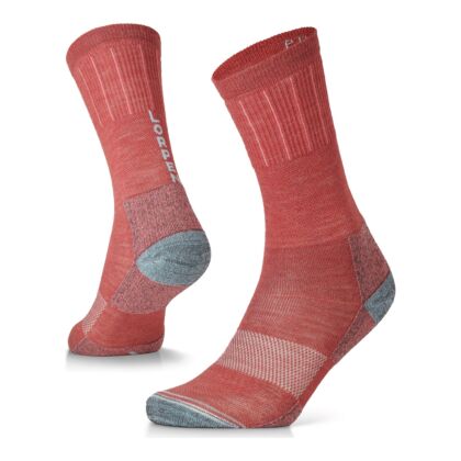 Sosete Drumetie Lorpen T3 PRO TREK LIGHTWEIGHT MID CREW Red
