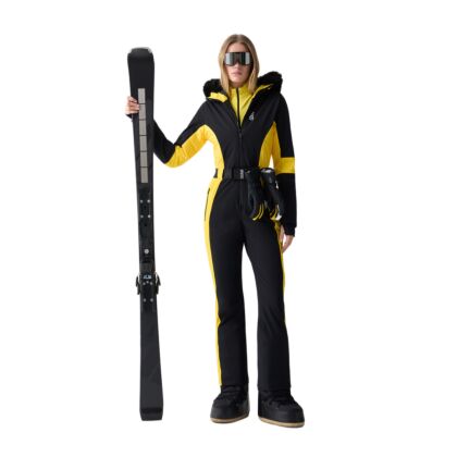 Salopeta Schi Femei Colmar 2314E Black-Smart Yellow