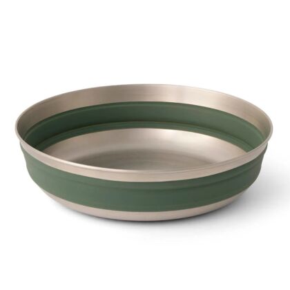 Bol Detour Stainless Steel L Laurel Wreath Green