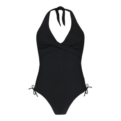 Costum Baie Femei Barts Solid Halter Black_-_himalaya.ro_-_main