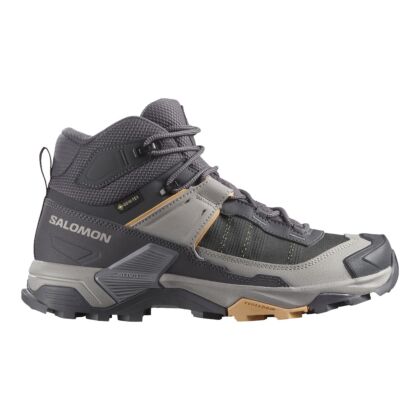 Ghete Drumetie Femei Salomon X Ultra 5 Mid Gore-Tex Nine Iron/Gull/Soft Clay_-_himalaya.ro_-_main