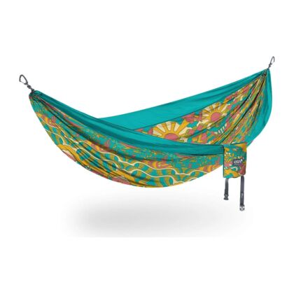 Hamace Unisex ENO DoubleNest Hammock Vibrant Earth Cyan Multicolor_-_himalaya.ro_-_main