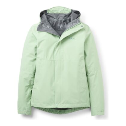 Jacheta Femei RAB Downpour Fig Green