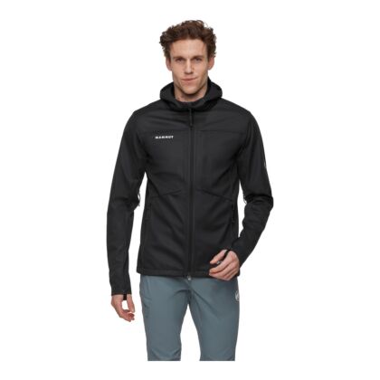 Jacheta Softshell Barbati Mammut Ultimate VIII SO Hooded Black_-_himalaya.ro_-_1