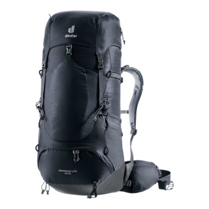 Rucsac Munte Barbati Deuter Aircontact Lite 50 + 10 Black-Graphite