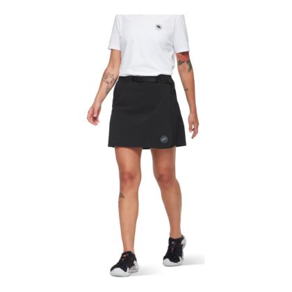 FUSTA FEMEI TREKKERS WRAP SKORT BLACK Negru