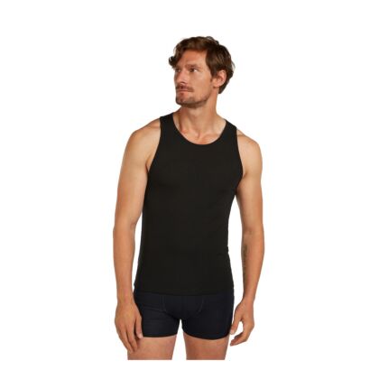 himalaya.ro - Maiou Barbati Icebreaker Merino 150 Anatomica Tank Black - main