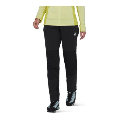 himalaya.ro - Pantaloni Softshell Femei Mammut Courmayeur SO Black - 1