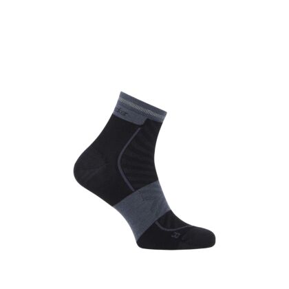 himalaya.ro - Sosete Alergare Barbati Icebreaker Merino Blend Run+ Ultralight Mini Socks Black - main