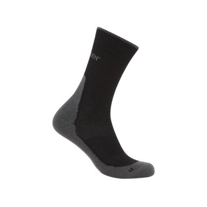 Sosete Drumetie Barbati Icebreaker Merino Hike+ Light Crew Negru