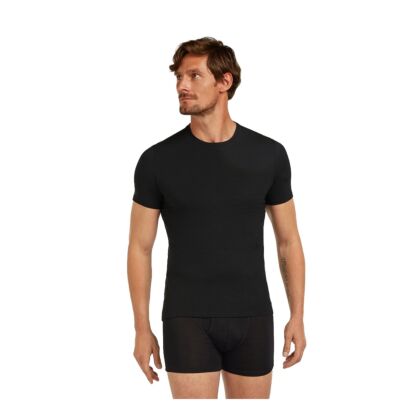 Tricou Barbati Icebreaker Merino 150 Anatomica Negru