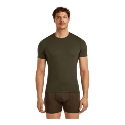 himalaya.ro - Tricou Barbati Icebreaker Merino 150 Anatomica Short Sleeve Crewe Top Grey - 2