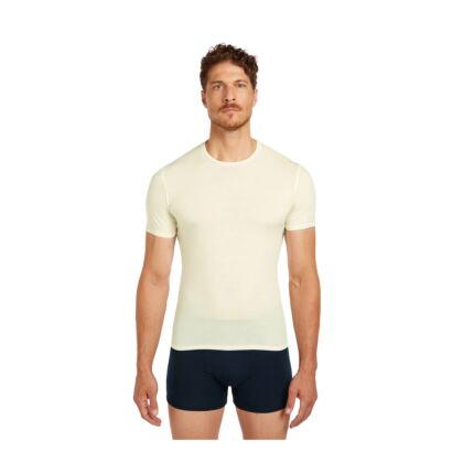 Tricou Barbati Icebreaker Merino 150 Anatomica Alb