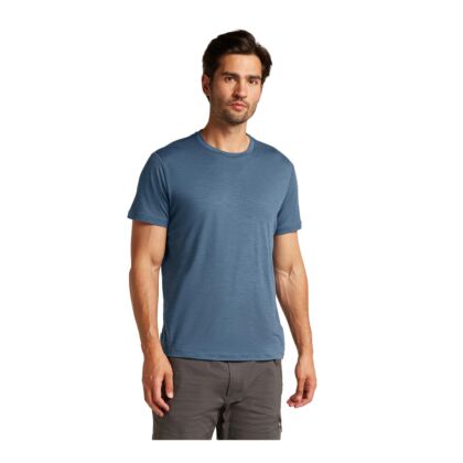 himalaya.ro - Tricou Barbati Icebreaker Merino 150 Tech Lite Short Sleeve T-Shirt Blue - main