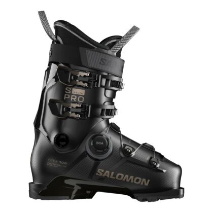 Clapari Barbati Salomon S/Pro Delta Boa 100 Gw Black-Black-Titanium Met. Pd